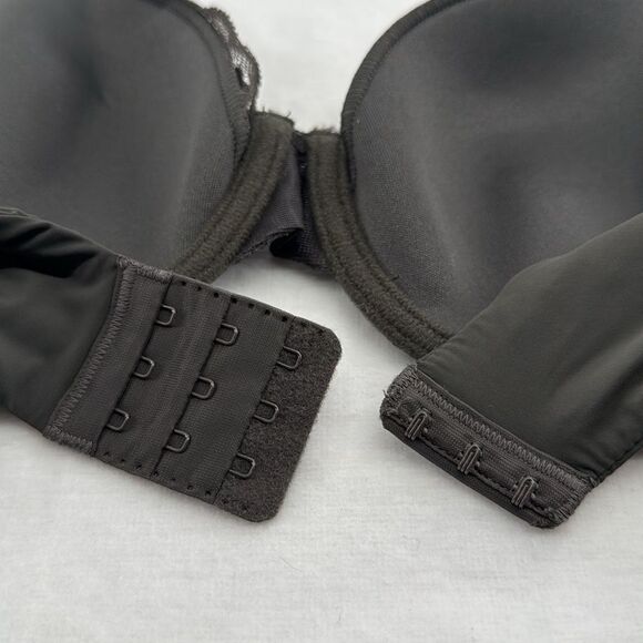 Natori Bra Wm 32DD (E) Avail Dark Gray Underwire Sheer Lace Pretty - Picture 8 of 8